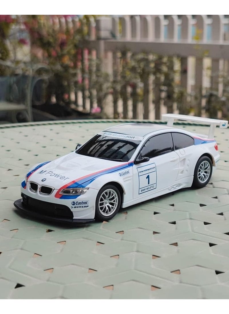 Rastar Remote Control car 1:24 Scale BMW official Licensed 2.4GHZ Remote Control Included Unisex, White Perfect gift for boys Aged 6+