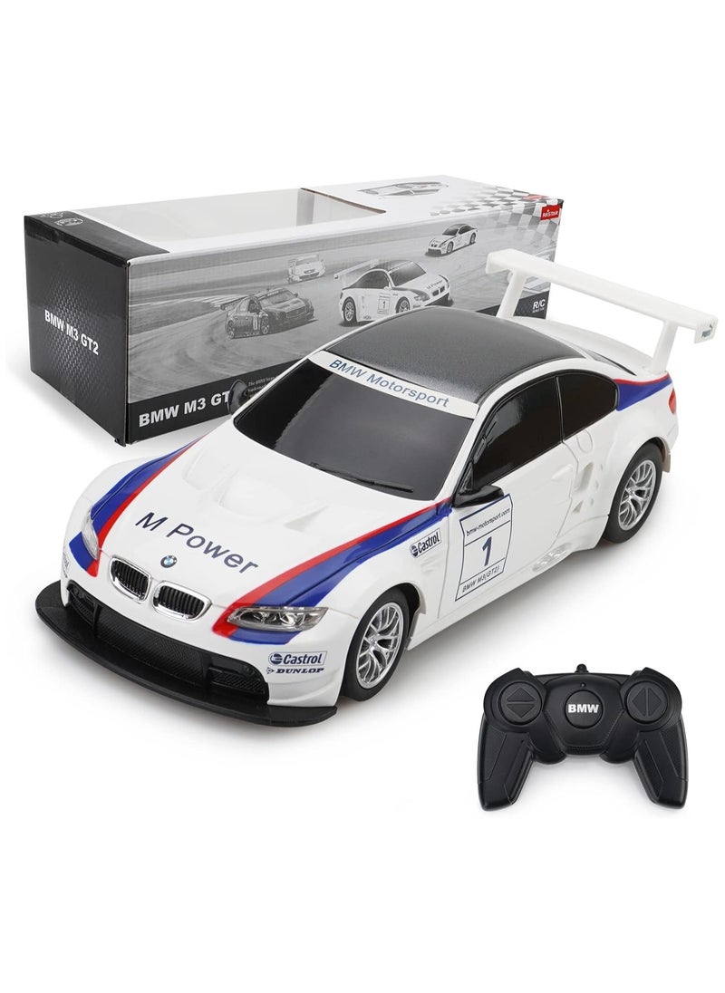 Rastar Remote Control car 1:24 Scale BMW official Licensed 2.4GHZ Remote Control Included Unisex, White Perfect gift for boys Aged 6+