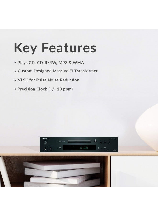 Onkyo C-7030 Home Audio CD Player - Black