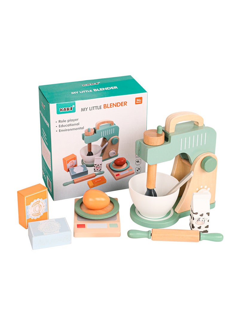 Wooden Pretend Play Kitchen Juicer Toy for Kids kabi-mixer 1.46