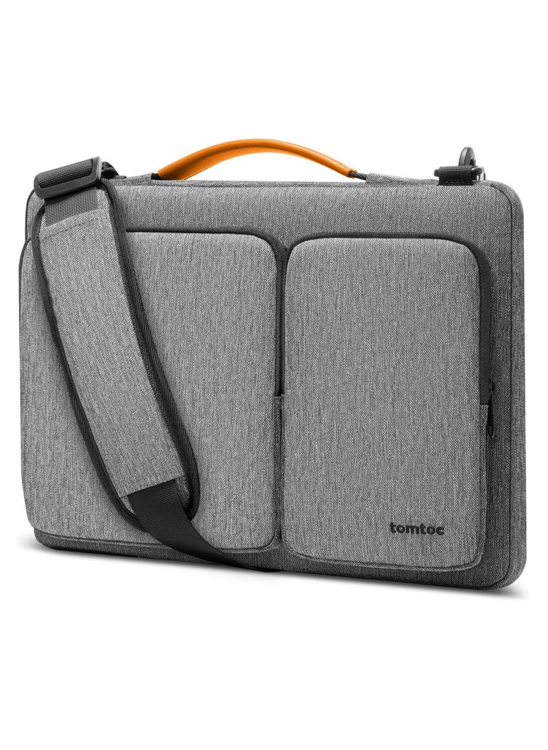 Tomtoc Defender-A42 15.6 inch Laptop Shoulder Bag - Gray | A42-E01G