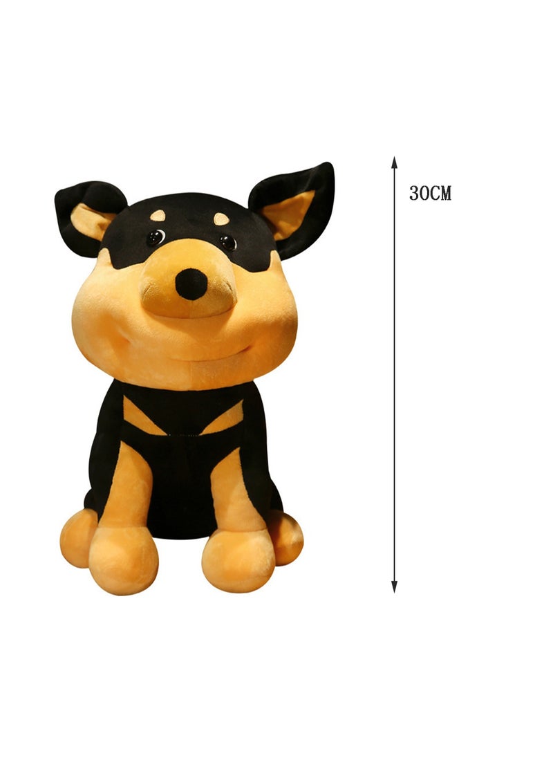 30 CM Cute Cartoon Dog Plush Toy Soft Stuffed Animal Doll For Girls And Boys All Ages Gift