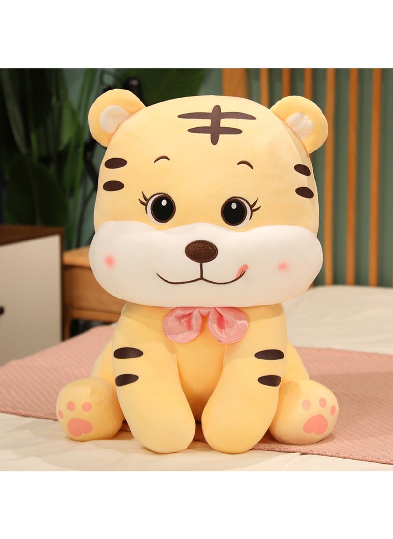 30 CM Cute Cartoon Tiger Plush Toy Soft Stuffed Animal Doll For Girls And Boys All Ages Gift