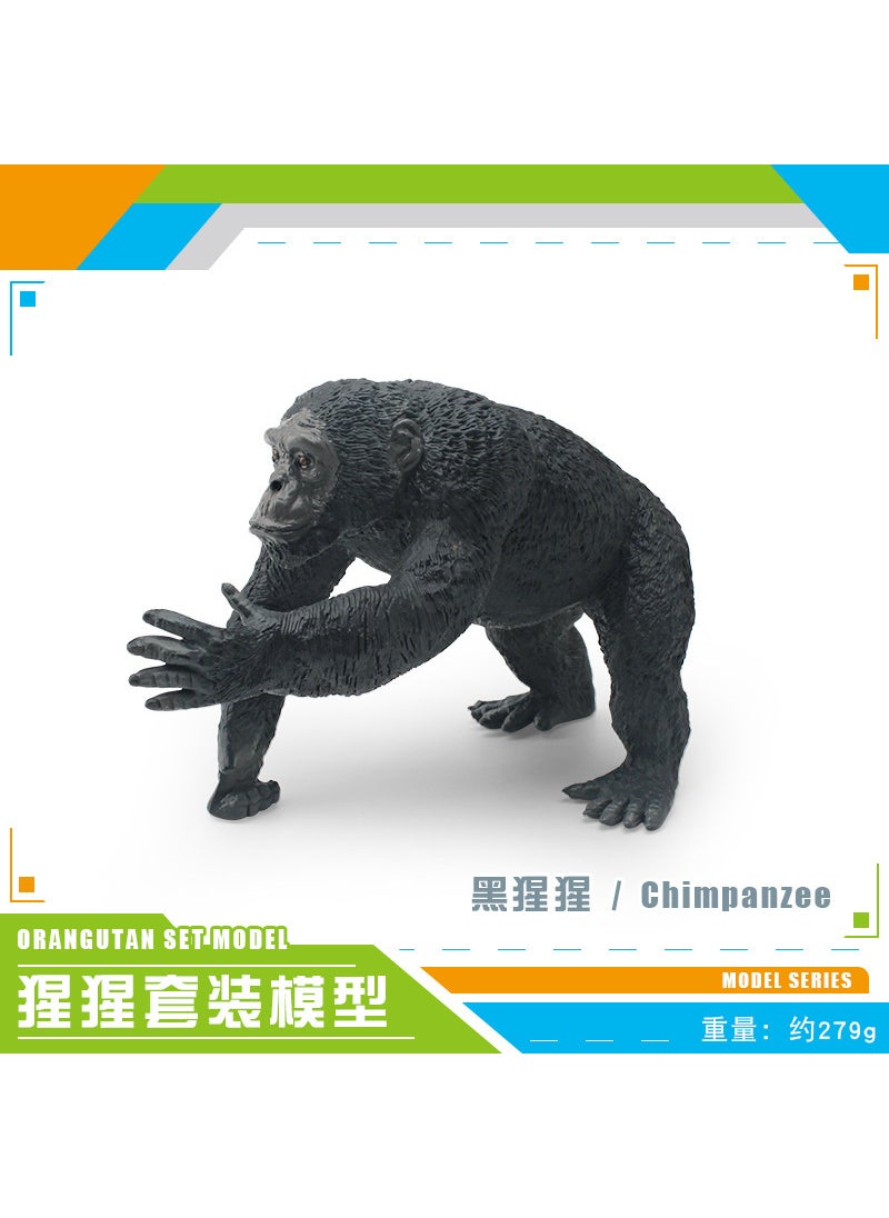 Realistic Gorilla Figurines 3-Pack Toys PL127-1373 chimps 279G