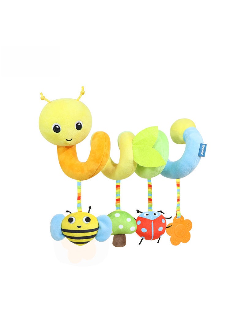 New Aipinqi Baby Crib Wrap Animal Toys Colored Caterpillar bed