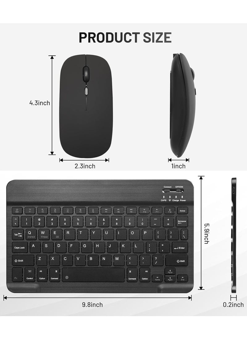 Wireless Keyboard and Mouse Combo Sleek, Portable, and Efficient (Multicolour)