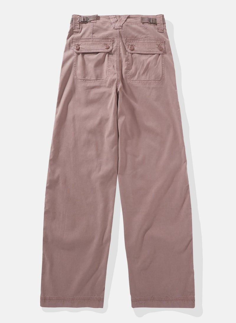 Dreamy Drape High-Waisted Baggy Wide-Leg Pants