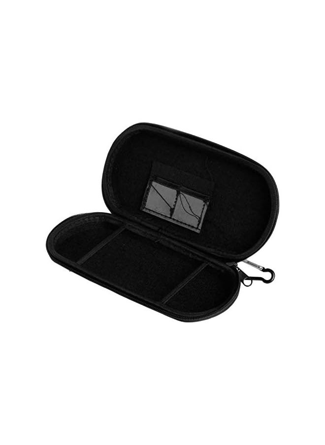 Hard Carry Zipper Case Game Pouch black Travel Portable Carrying Pocket Protective Pouch Bag Cover Zipper Case Hard Pack for Sony PSP 1000/2000/3000 [video game] (Black)