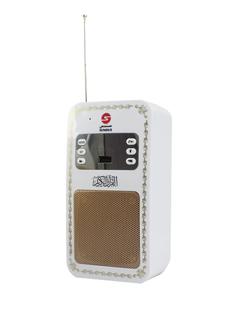 Quran Wall Speaker With Bluetooth feature White