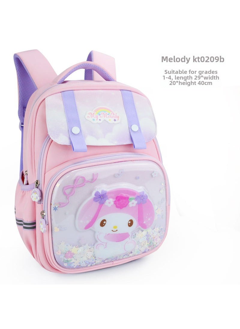 Cinnamoroll Princess Spine Care School Backpack for Girls KT0209B (melody) suitable for grade 1-4