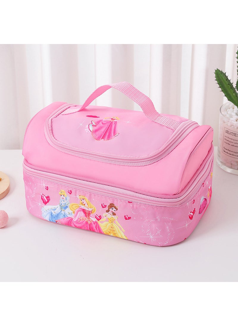 1 x 5 pcs Cute Cartoon Insulated Lunch Bag Snow White 2