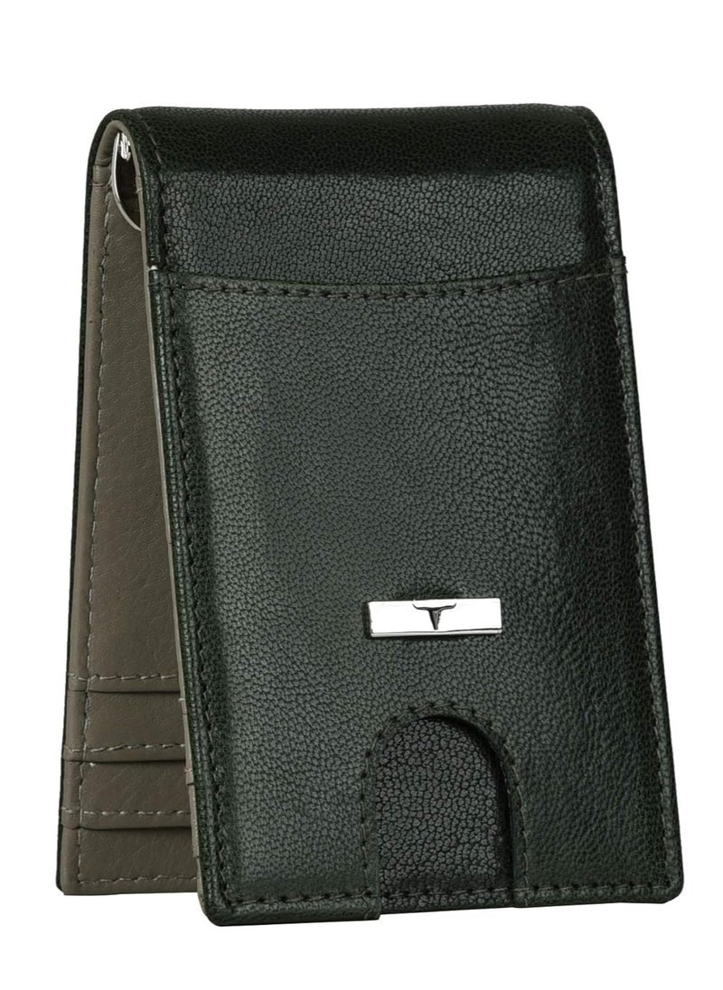 Urban Forest Men's Leather Money Clip Wallet