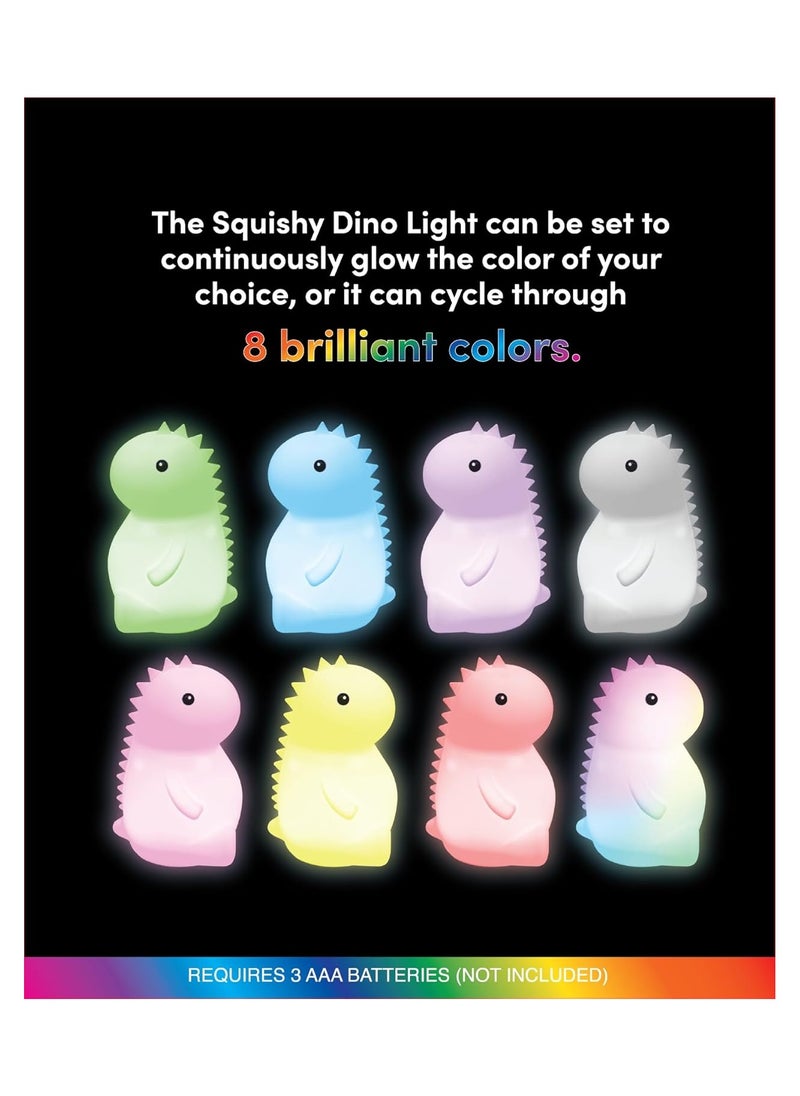 Color-Changing Squishy Dino Light