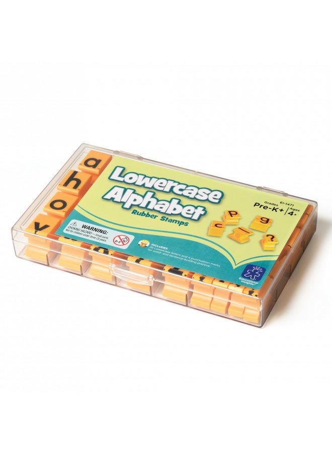 Educational Insights Alphabet Rubber Stamps - Lowercase 5/8