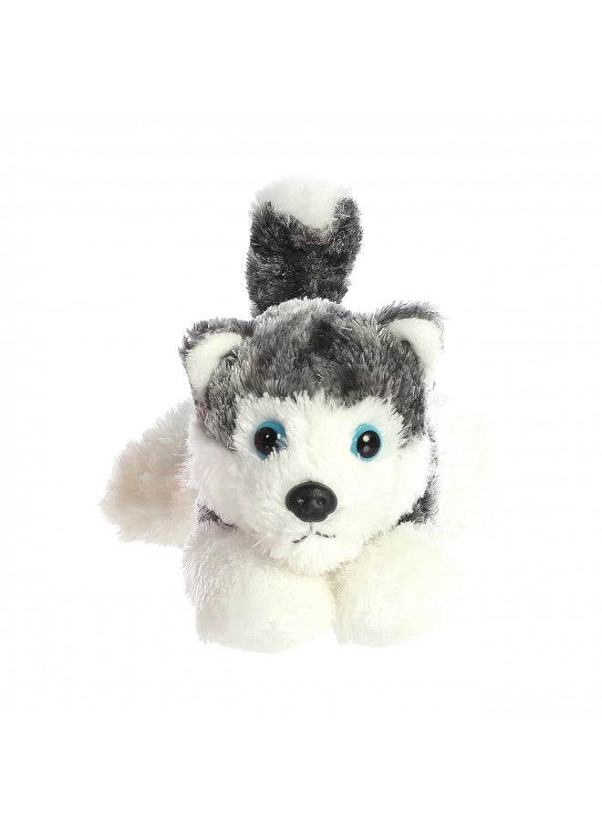 Aurora® Adorable Mini Flopsie Mush Stuffed Animal - Playful Ease - Timeless Companions - Gray 8 Inches