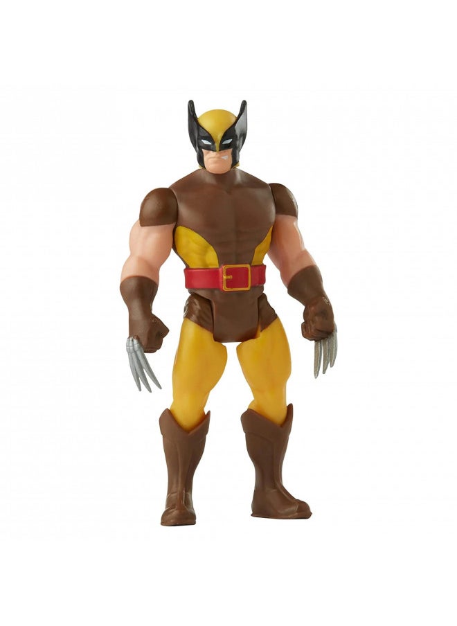 Marvel Legends Series 3.75-inch Retro 375 Collection Wolverine Action Figure Toy