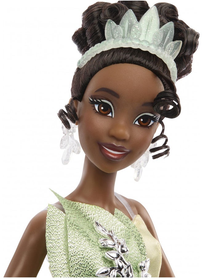 Mattel Disney Toys, Collector Tiana Doll to Celebrate Disney 100 Years of Wonder, Inspired by Disney Movie, Gifts for Kids and Collectors