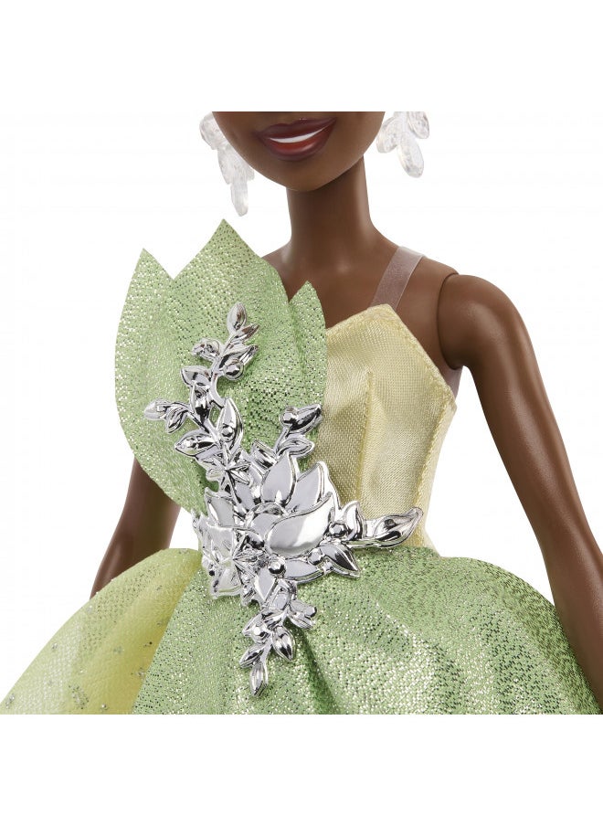 Mattel Disney Toys, Collector Tiana Doll to Celebrate Disney 100 Years of Wonder, Inspired by Disney Movie, Gifts for Kids and Collectors