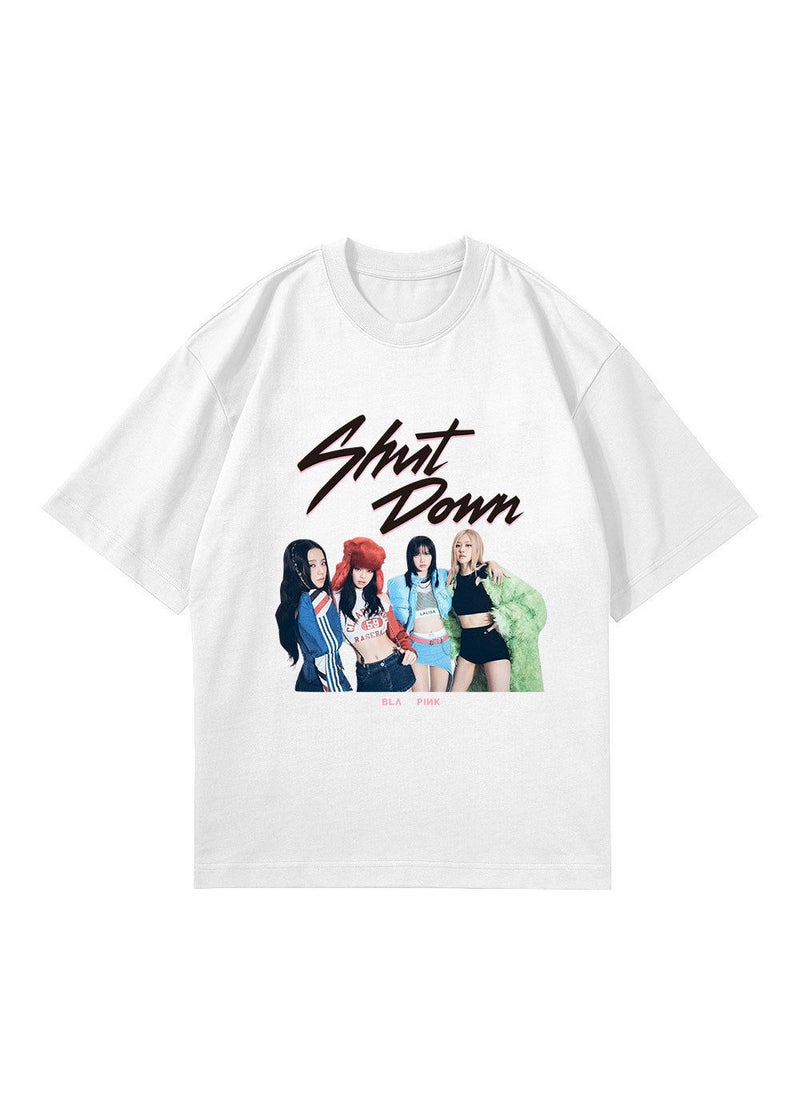 BORN PINK Concert Cotton Tee White