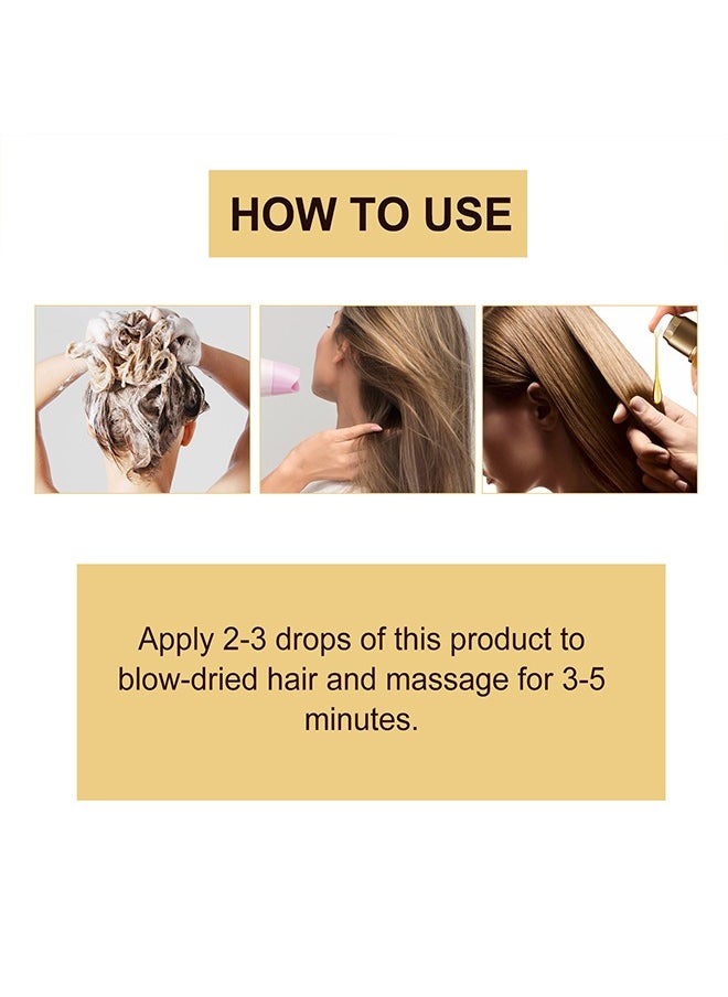 Collagen Hair Oil - For Dry Damaged Hair,Collagen Hair Care Essential Oil Repair split ends, Improve Hair quality, Moisturize and Smooth Hair Essence,50ml