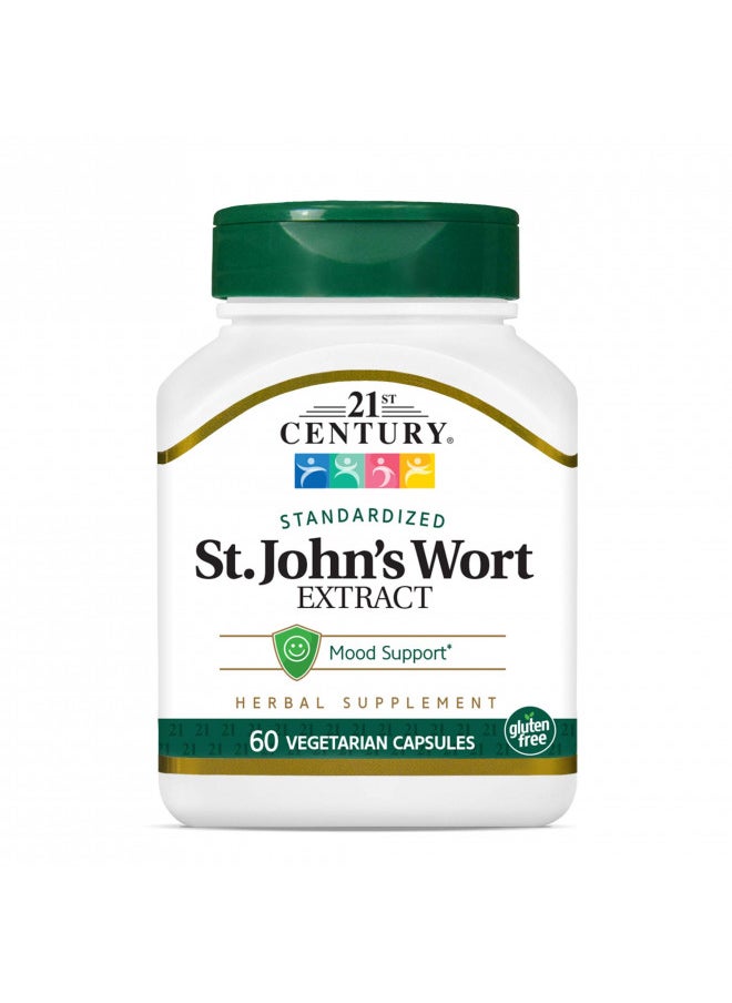 St. Johns Wort Extract Veg Capsules, 60 Count (21312)