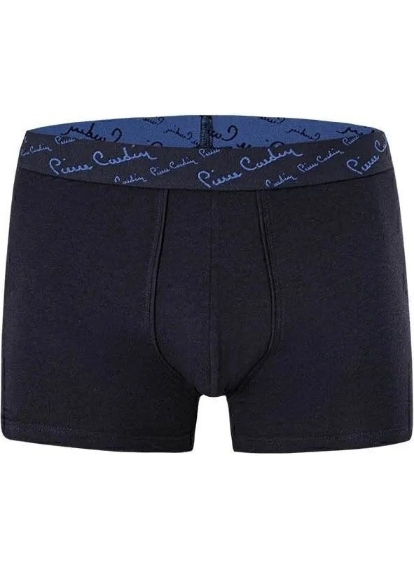 Men's Cotton Saxe-Navy Blue-Grey 3-Piece Boxer