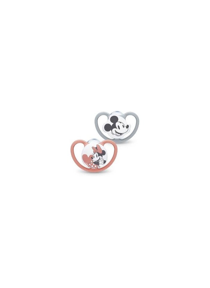 NUK PACIFIER MICKEY 0-6/2