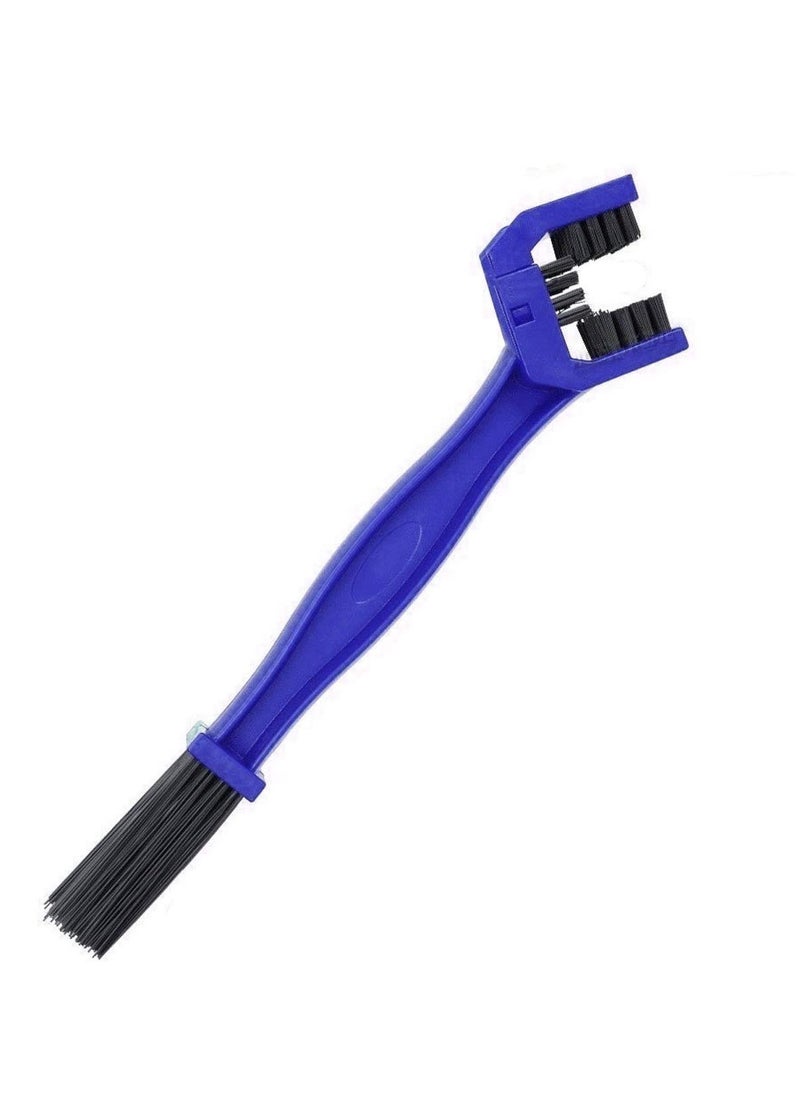 AllExtreme ‎CYL-06-T Multi-Purpose Bike Chain Cleaner Brush with Soft & Long Bristles Ideal for Quick Cleaning of Cycles, Motorcycles (Blue)