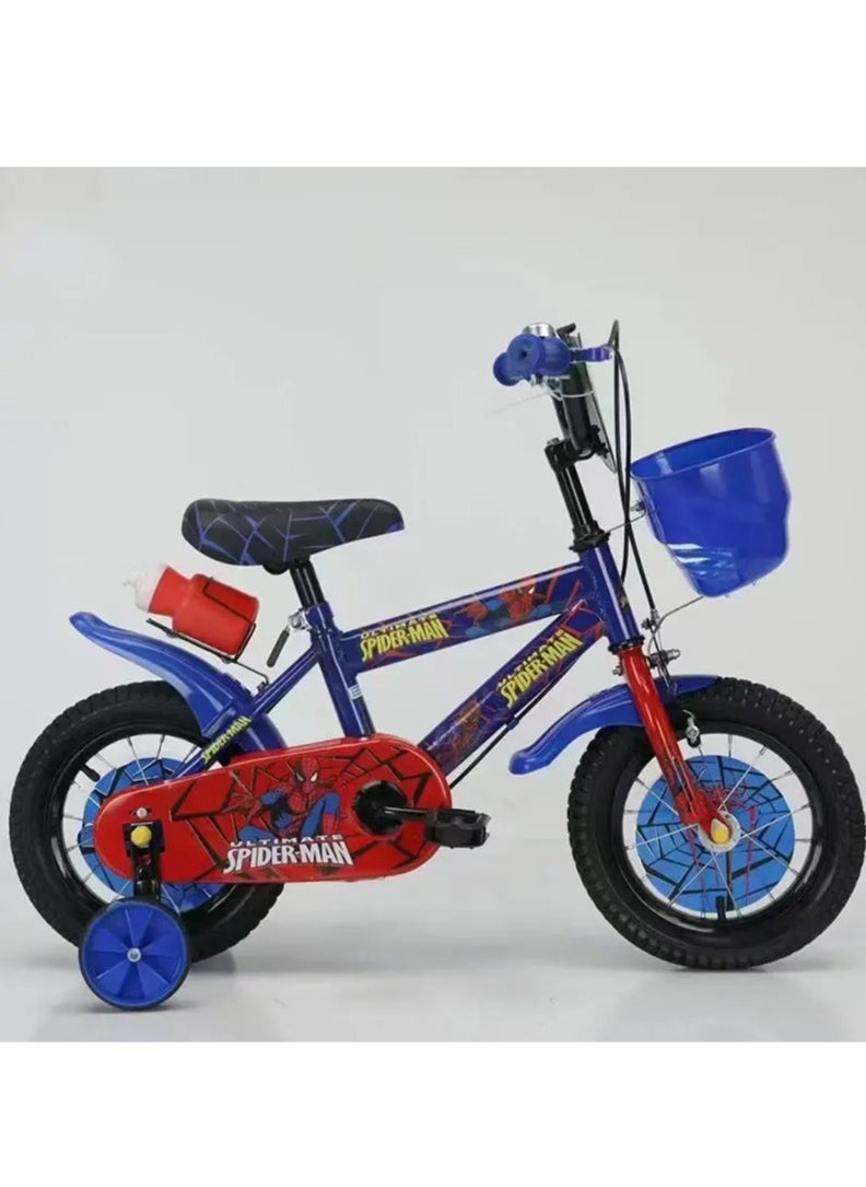 12-Inch Marvel Spiderman Premium Bicycle (blue)