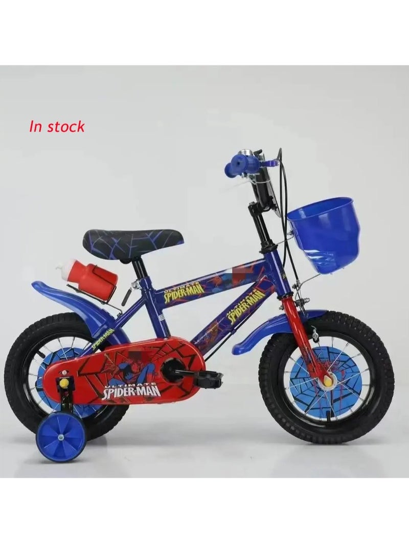 12-Inch Marvel Spiderman Premium Bicycle (blue)