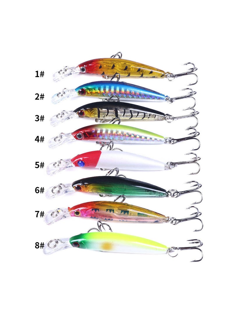 4g Mini Minnow Freshwater Fishing Lure Full set