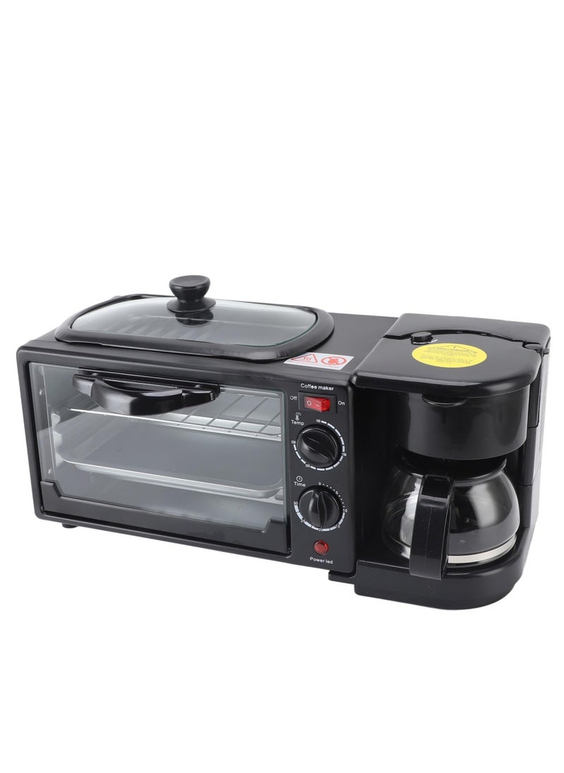 Central Breakfast Machine, PP SUS, Oven Capacity 12L, Kitchen Breakfast Station 3 in 1