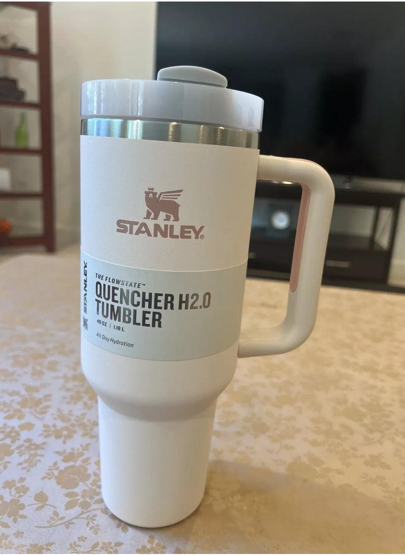 Stanley Adventure Quencher H2.0, Vacuum Insulated Tumbler, Lid and Straw 40oz