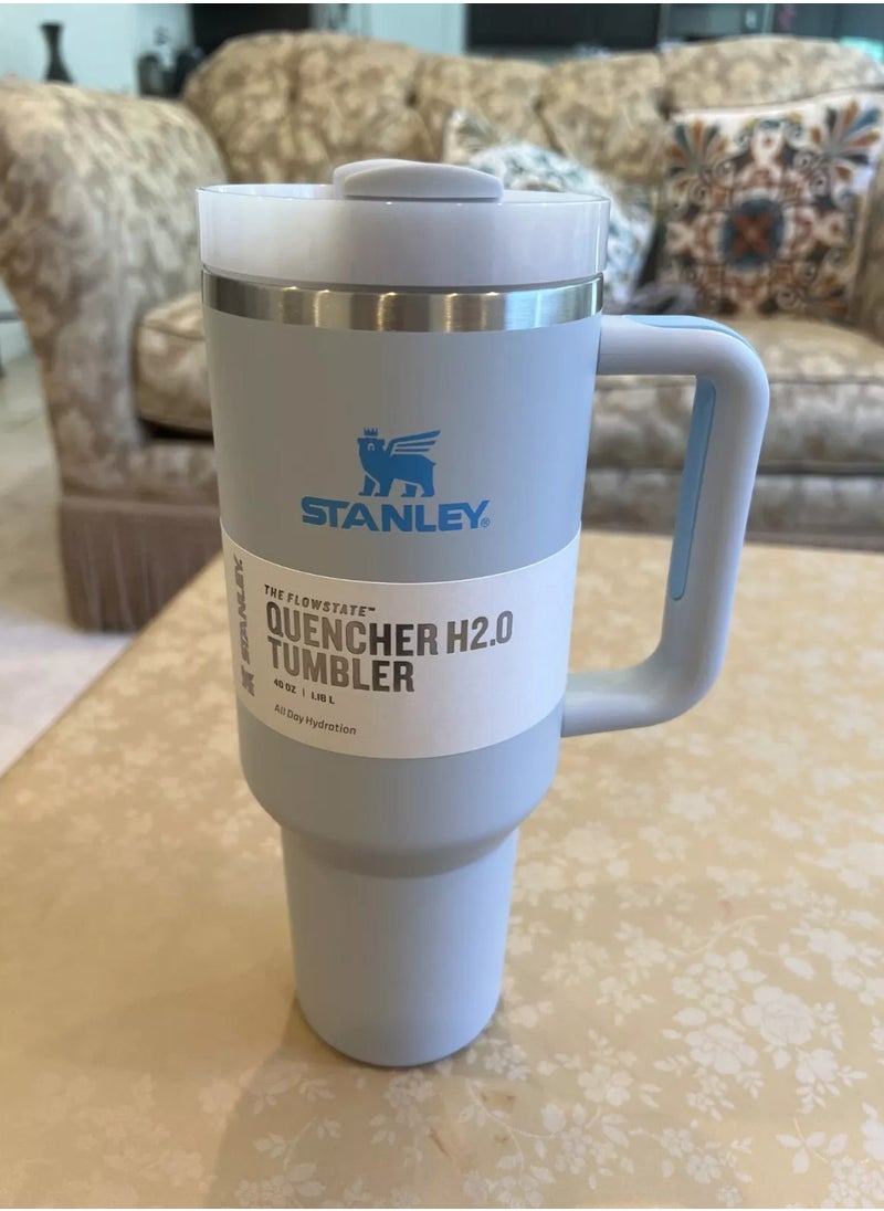 Stanley Adventure Quencher H2.0, Vacuum Insulated Tumbler, Lid and Straw 40oz