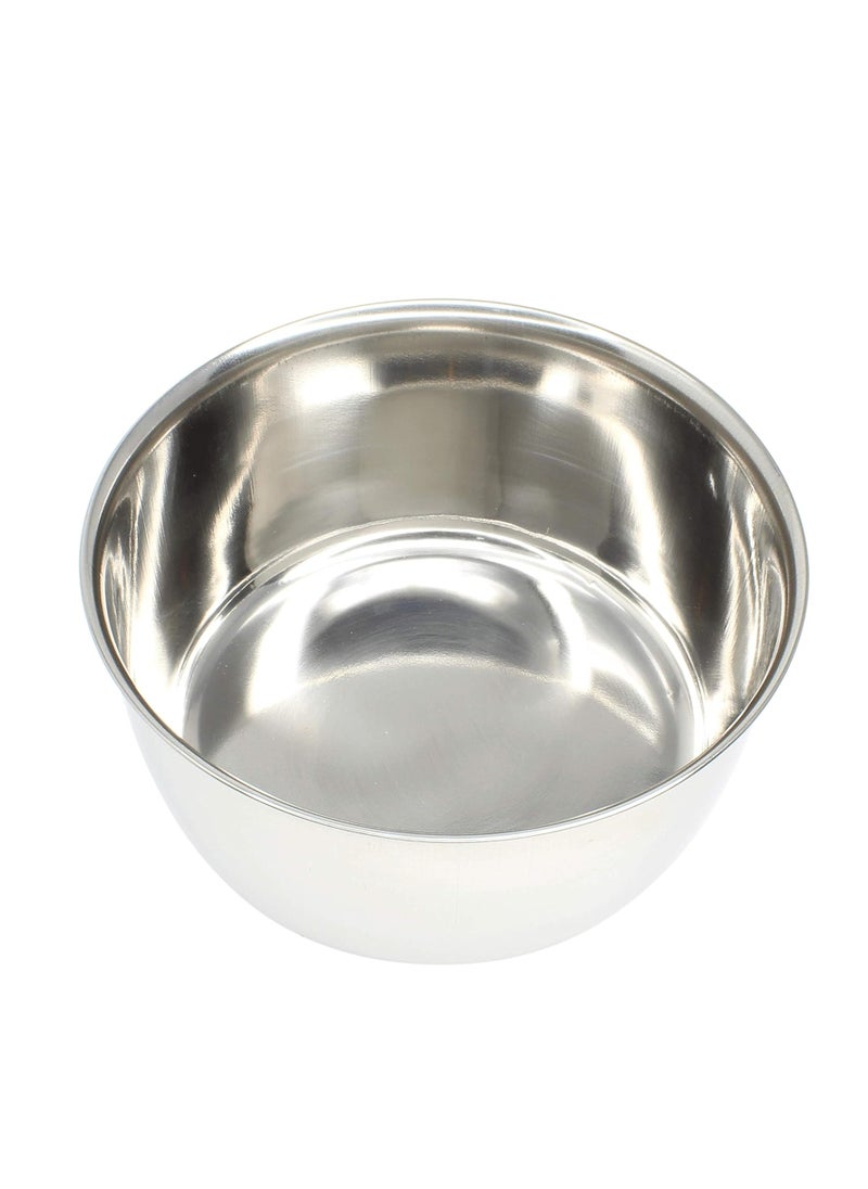 Stainless Steel Salad Bowl Deep Mixing and seving Bowl Made In India 22.5cm