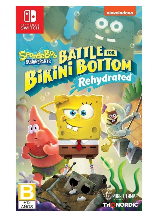 Spongebob Squarepants: Battle for Bikini Bottom - Rehydrated - Nintendo Switch