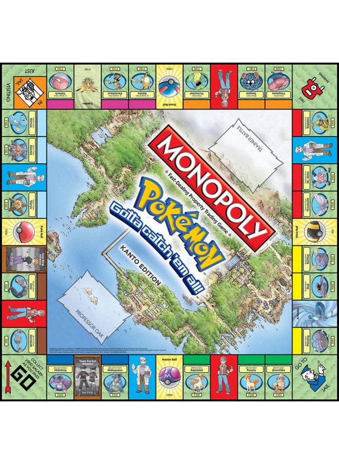 MONOPOLY: Pokemon Kanto Edition