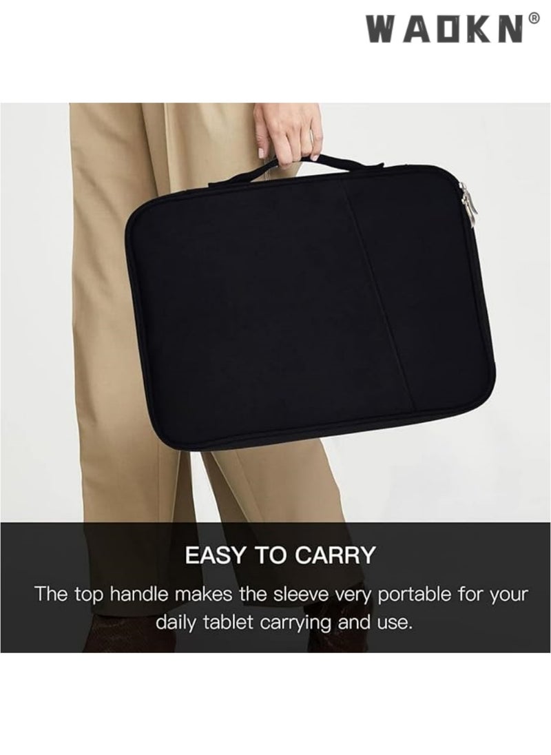 Tablet Sleeve Case for 11 inch iPad Pro M4 / 11 inch iPad Air M2 / 10.9 inch iPad / 10.2