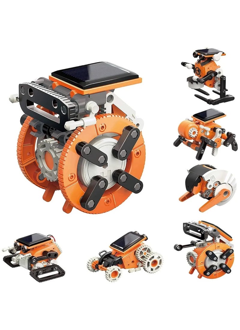 DIY 7-in-1 Solar Assembled Robot Toys Education Intelligent Robot Gift Toy