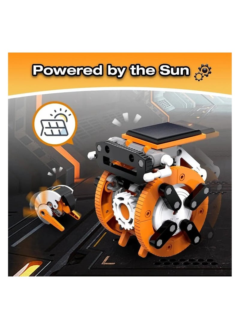 DIY 7-in-1 Solar Assembled Robot Toys Education Intelligent Robot Gift Toy