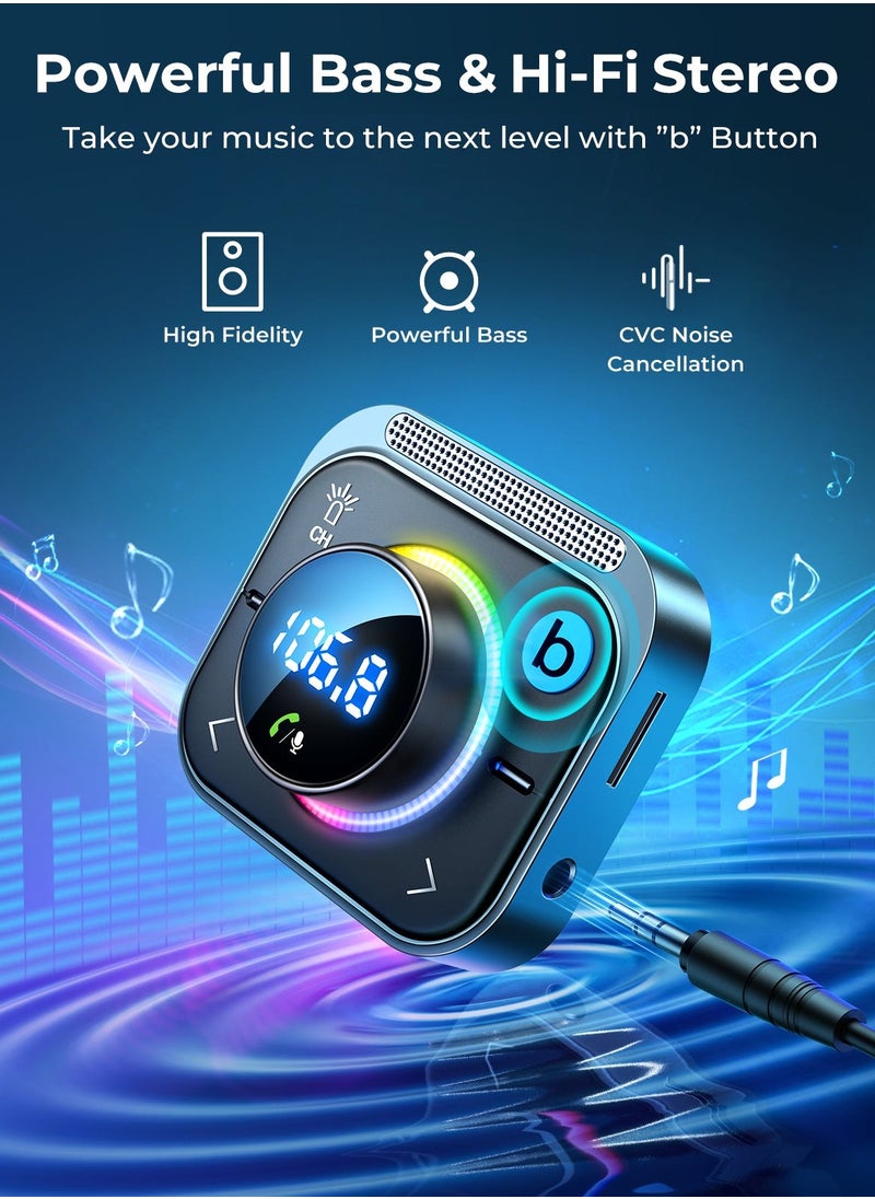 JR-CL18 Car Wireless FM Transmitter