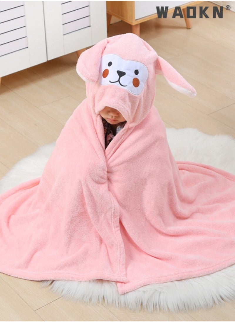 Baby Bath Towel Hooded Ultra Soft Towel Highly Absorbent Bathrobe Blanket Toddlers Shower Gifts for Boys Girls-Extra Large 28