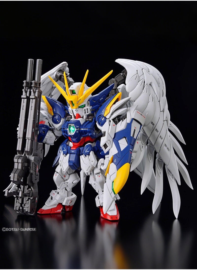 Bandai MGSD New Mobile Report Gundam W Wing Gundam Zero EW Master Grade SD