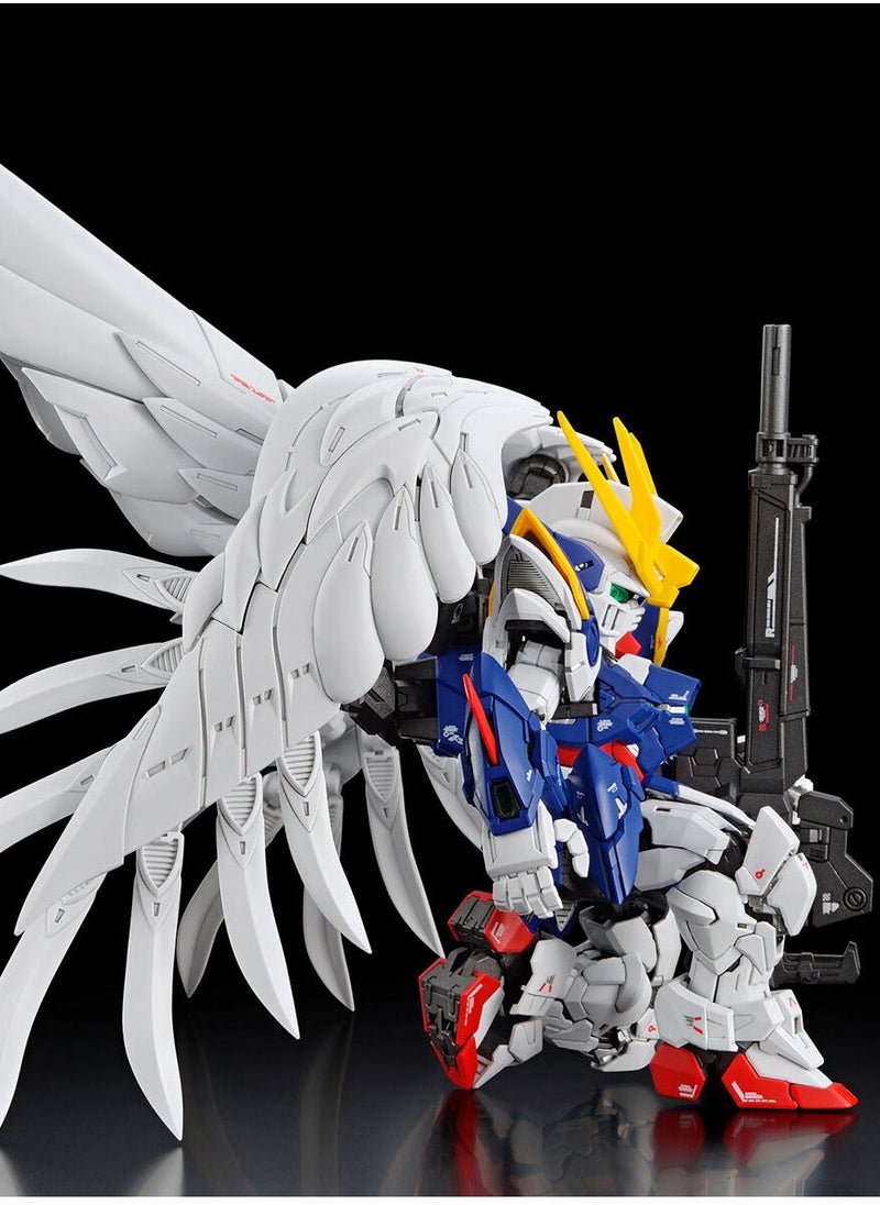 Bandai MGSD New Mobile Report Gundam W Wing Gundam Zero EW Master Grade SD