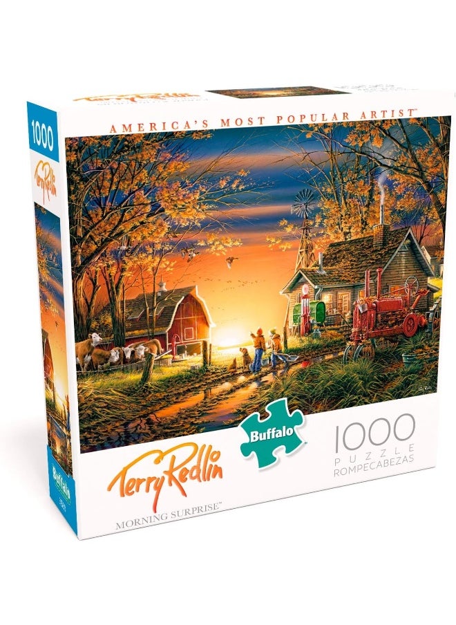 Buffalo Games - Terry Redlin - Morning Surprise - 1000 Piece Jigsaw Puzzle