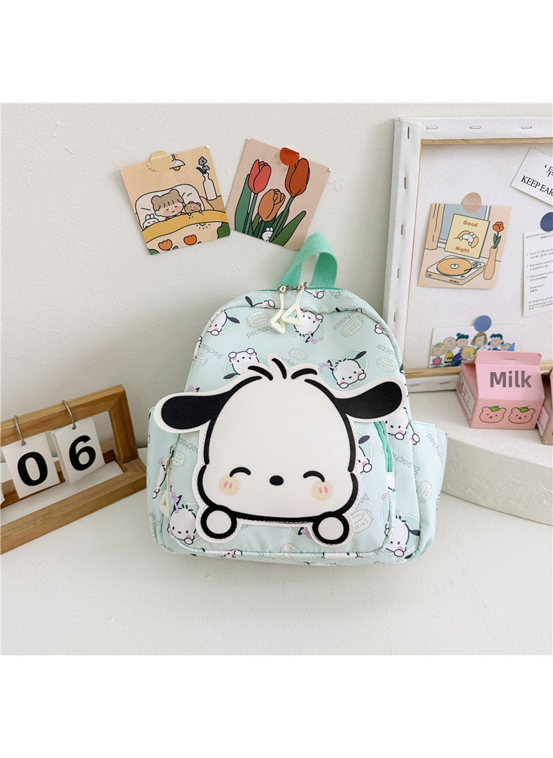 1 x 5 pcs 2023 Summer Kids Cartoon Print Oxford Backpack Four small models