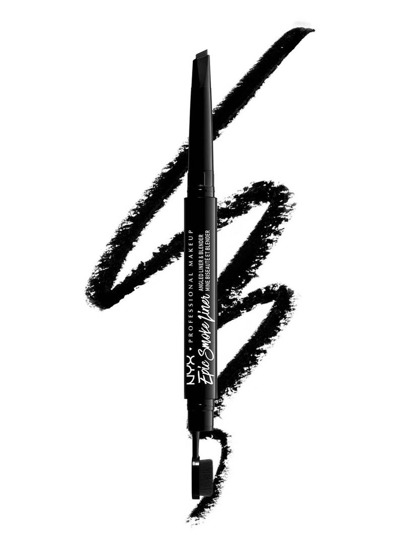 Epic Smoky Angled Liner And Blender Black