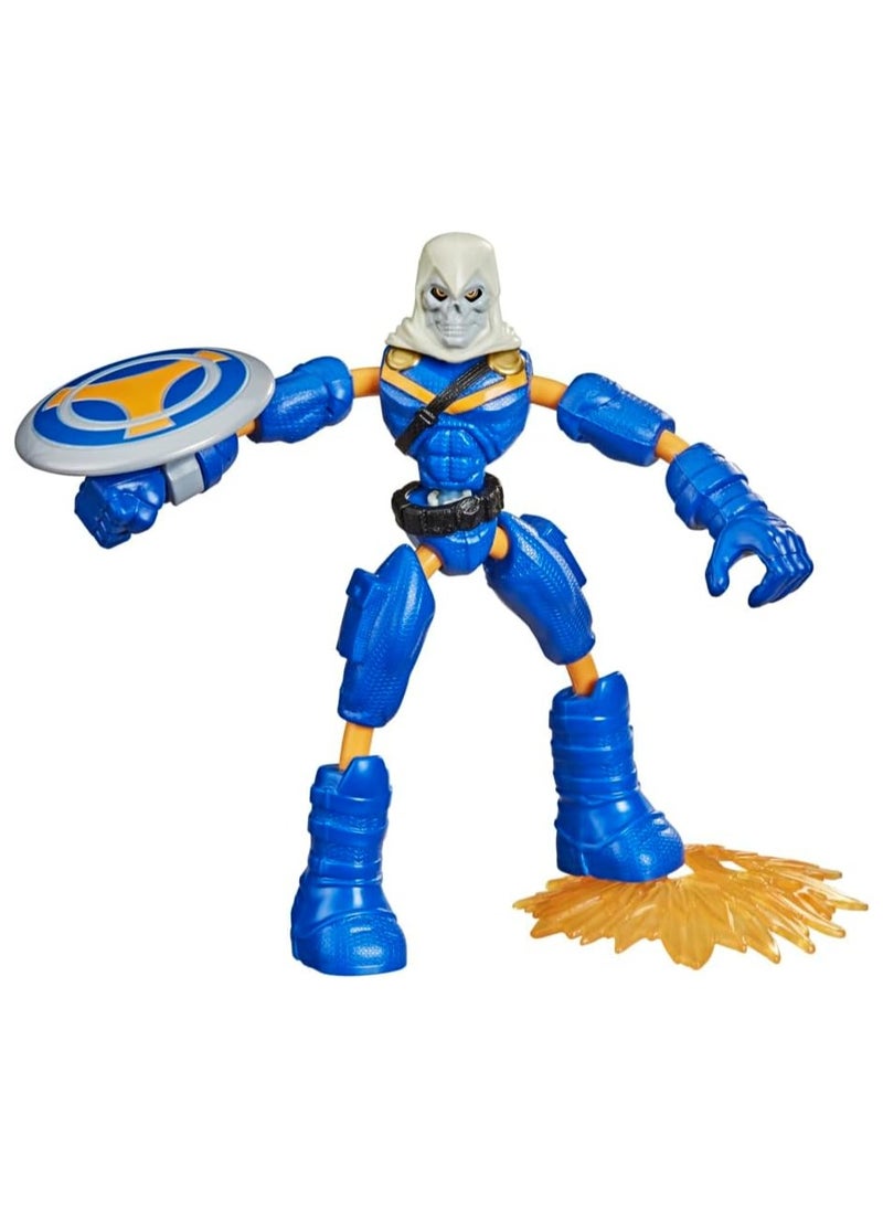 Marvel Bend And Flex Action Figure Toy, 6-Inch Flexible Taskmaster