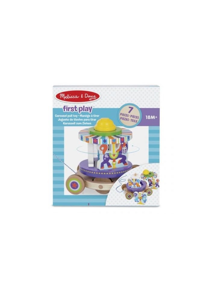 Carousel Pull Toy, Multicolour