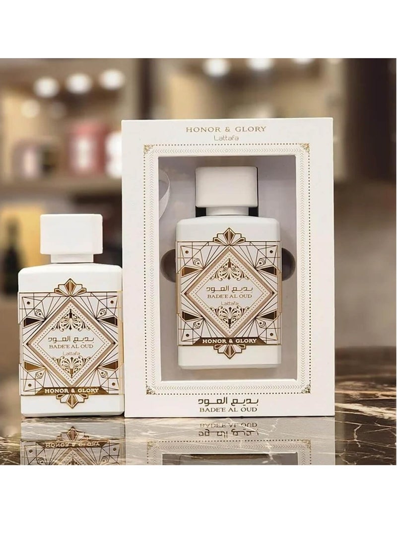 LATTAFA Bade'e Al Oud Honor & Glory EDP Perfumes 100ml for women and men